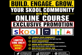 skool community skool online course skool promotion skool manager