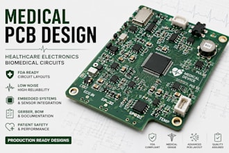 design medical pcb boards, healthcare electronics and fda ready circuit layouts