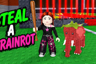 make a roblox game like steal a brainrot and grow a garden