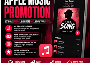 do organic apple music promotion
