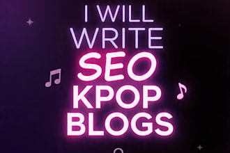 kpop blog posts for fans