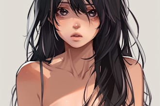 draw a anime character