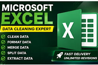 remove duplicates, clean and format excel spreadsheet data