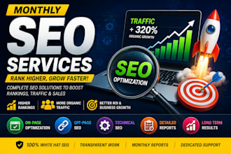 create a complete ecommerce strategy with on page off page technical SEO