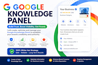 build and optimize your google knowledge panel