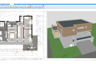 design perfect 2d and 3d plans for homes and stairs