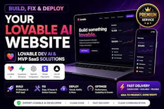 design lovable website, lovable web app, deploy lovable dev ai, lovable mvp saas