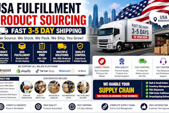 do product source,stock,USA fulfillment within 3 to 5 day