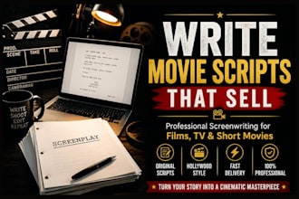 write movie script, movie script writing, screenwriting, screenplay film script