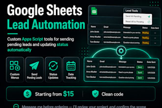 automate your sheets with apps script