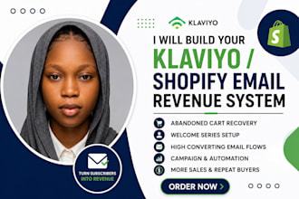 build klaviyo shopify email flows