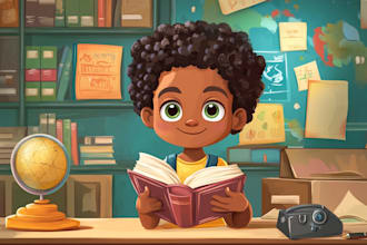 illustrate children book illustration, book illustration,