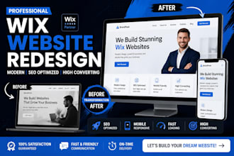 design wix website redesign wix website design wix webiste development