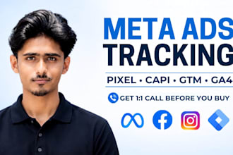 set up meta pixel capi conversion tracking with GTM and ga4