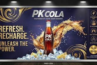 design premium product advertising posters
