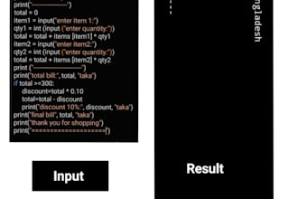 create a custom python console app for you