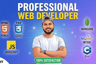 build a professional responsive website for your needs