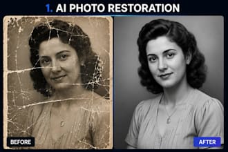 restore old photos professionally with ai