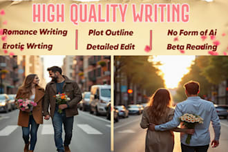 write romance scene customize erotica story  romance novels book erotic story
