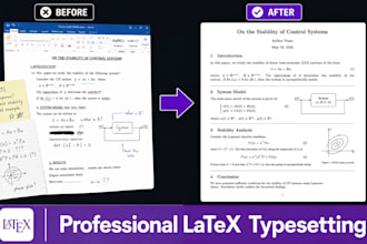 typeset your latex document, report, textbook, or rulebook professionally