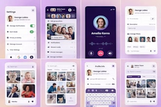 build ai powered chatting app, messaging app, text and call