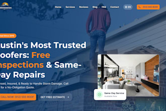 build a professional, fast loading website for your business