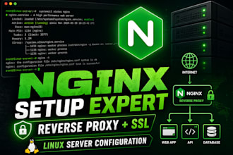 setup and optimize nginx web server on linux