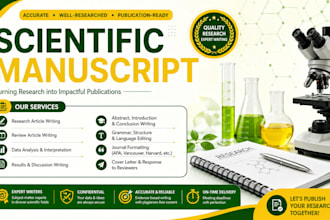 edit, proofread, and format your research manuscript