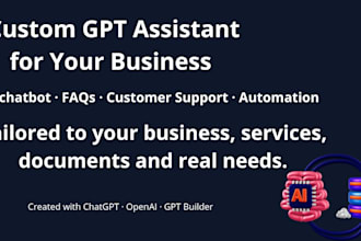 create a custom gpt assistant for your business