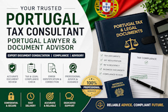 be your portugal tax consultant portugal lawyer and solution certified advisor