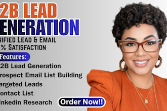 leads generation b2b leads list targeted leads linkedin leads and email outreach