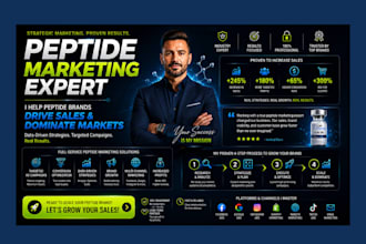 build peptide marketing website peptide website research peptide ads website