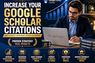 increase google scholar citations and visibility for eb1 petition