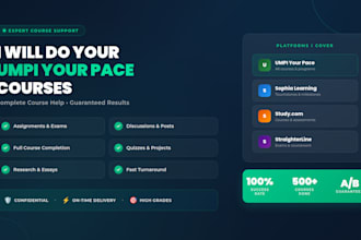 help complete your umpi your pace courses, final assessments