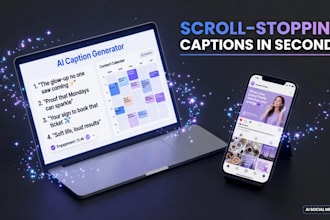 write ai social media captions  posts that get likes