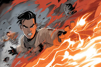 do comics book pages storyboards illustration