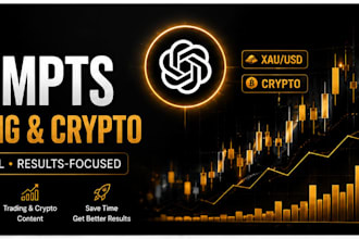 create ai prompts for trading analysis and crypto content