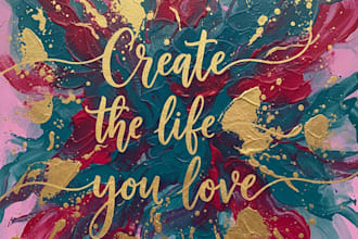 create aesthetic quote posts for instagram