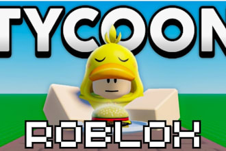 build a roblox simulator, roblox tycoon, roblox obby and roblox game development