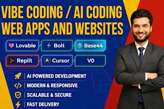 build your ai powered app using lovable, bolt, vibe coding, ai coding