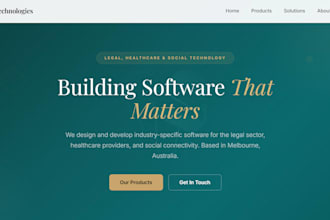 build a website tailored to your needs