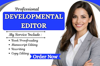 professionally transform your fiction novel developmental editor