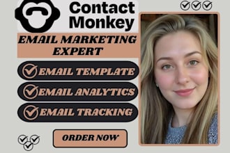 setup contactmonkey email template contactmonkey email analytics