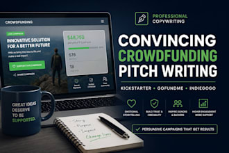 write a convincing crowdfunding pitch that inspires donations
