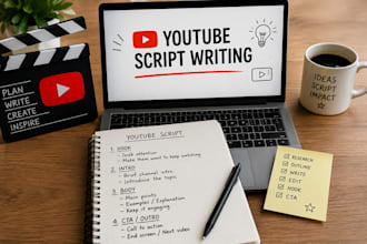 write script for youtube videos