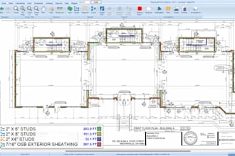 construction quantity takeoff,floor slab takeoff, concrete estimation,boq, excel