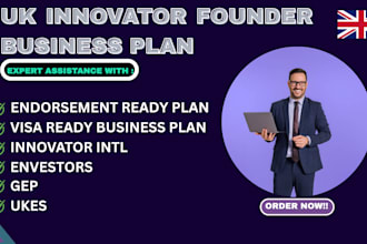 write a UK innovator founder visa business plan