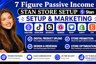 design stan store beacons ai payhip gumroad  pinterest stan store marketing