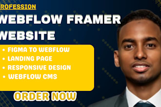 redesign webflow website design framer site figma to webflow framer landing page