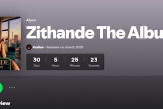 promote your new released spotify album and spotify music track promotion